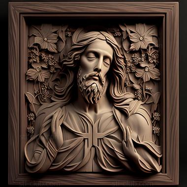 3D model st jesus (STL)